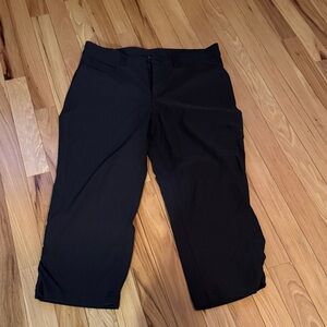 Eddie Bauer Black Cropped Pants